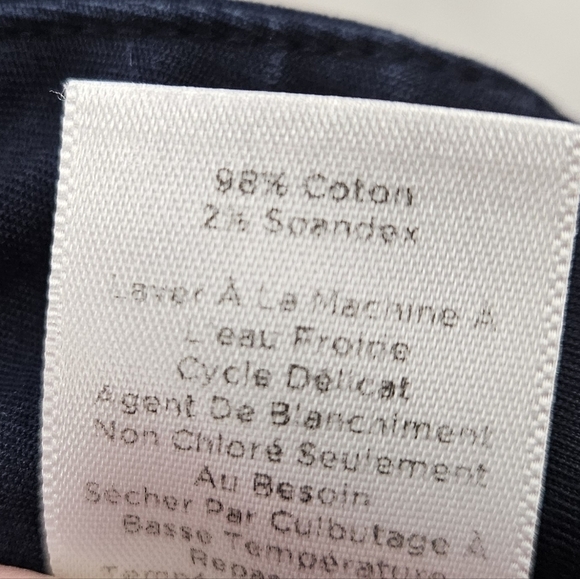 TALBOTS petite chino navy Pants 14P - Picture 4 of 4